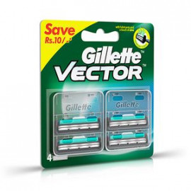 Gillette Vector+ Cartridges 4 No